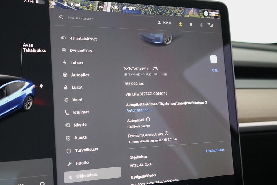 Tesla Model 3 vaihtoauto
