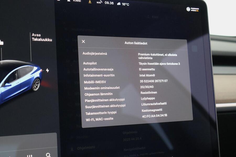 Tesla Model 3 vaihtoauto