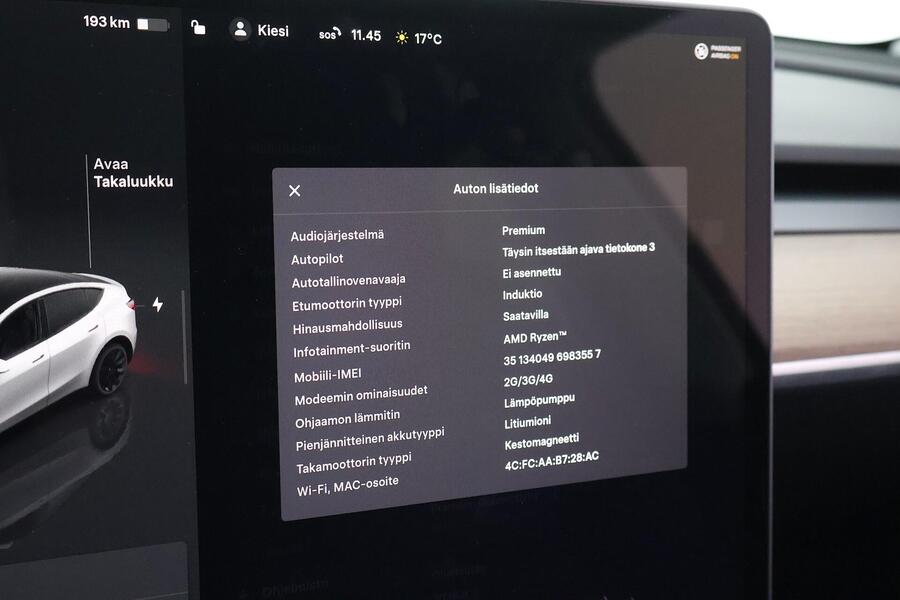 Tesla Model Y vaihtoauto