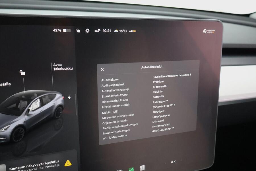 Tesla Model Y vaihtoauto