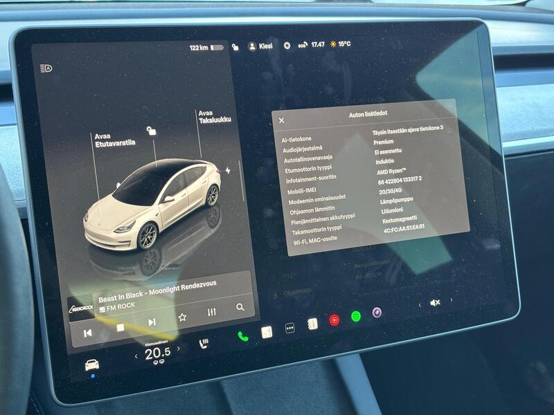 Tesla Model 3 vaihtoauto
