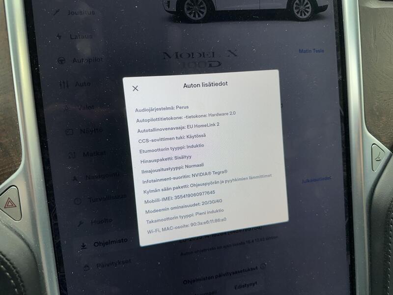 Tesla Model X vaihtoauto