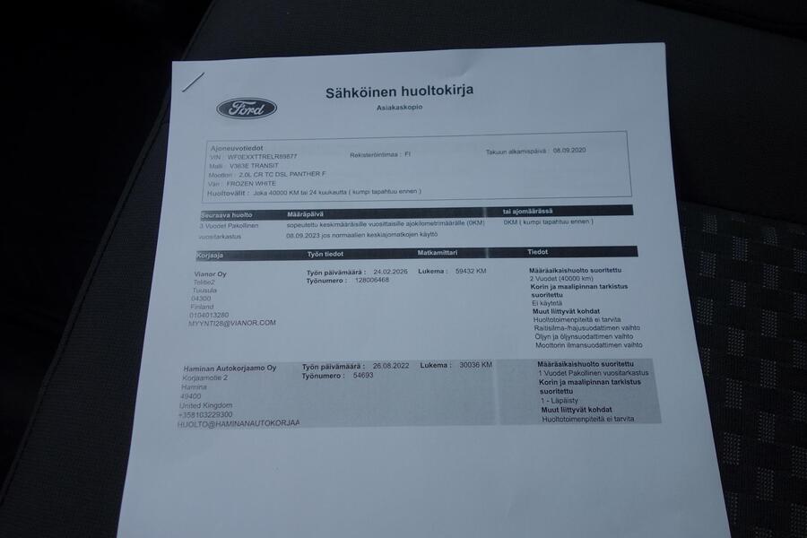 Ford Transit vaihtoauto