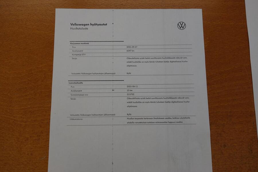 Volkswagen Transporter vaihtoauto