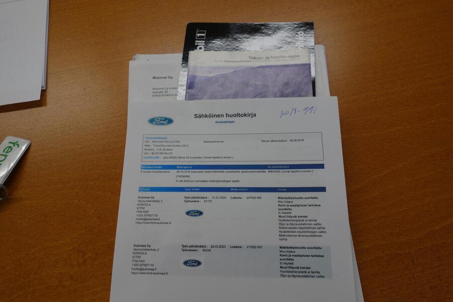 Ford Transit Custom vaihtoauto