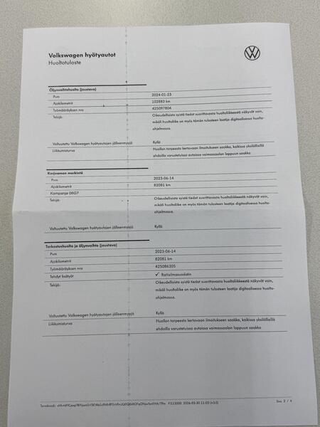 Volkswagen Transporter vaihtoauto