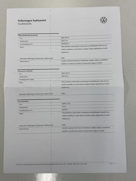 Volkswagen Transporter vaihtoauto