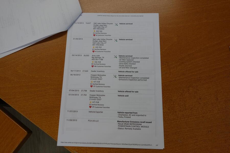 Dodge Ram vaihtoauto