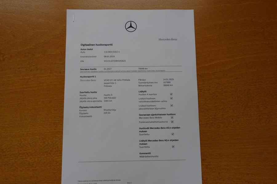 Mercedes-Benz Vito vaihtoauto