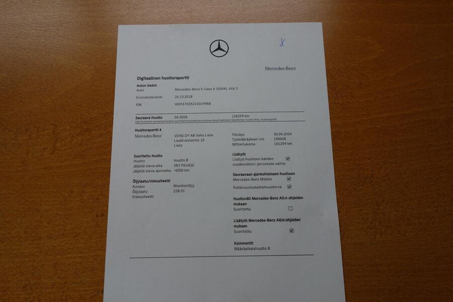 Mercedes-Benz X vaihtoauto