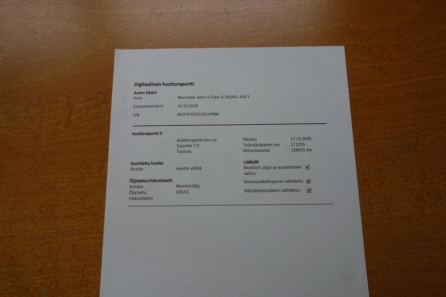 Mercedes-Benz X vaihtoauto