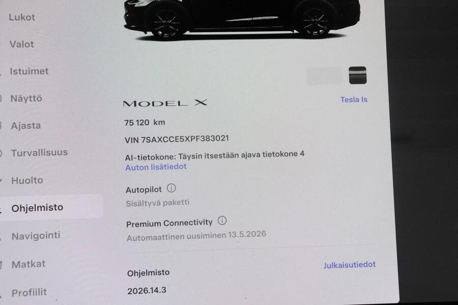 Tesla Model X vaihtoauto