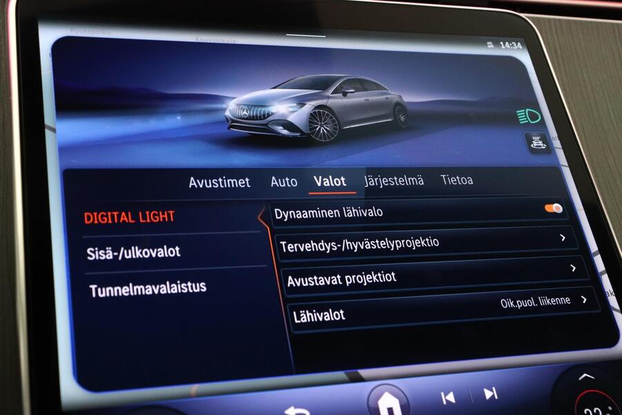 Mercedes-Benz EQE vaihtoauto