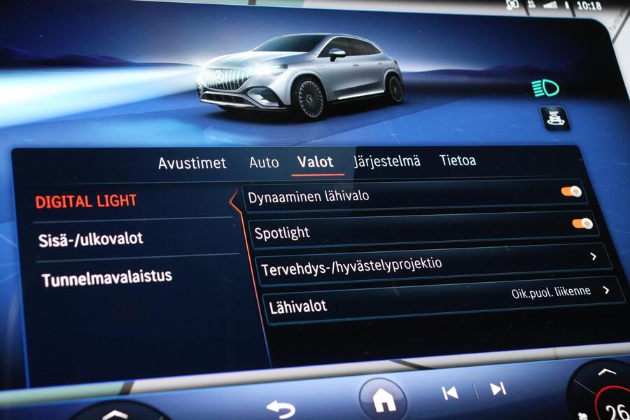 Mercedes-Benz EQE vaihtoauto