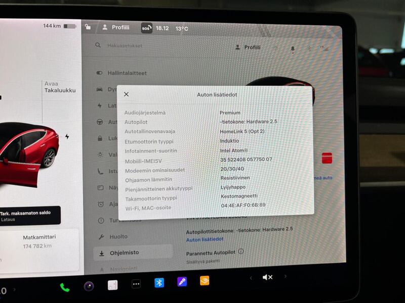 Tesla Model 3 vaihtoauto