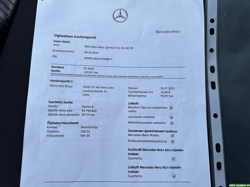 Mercedes-Benz Sprinter vaihtoauto