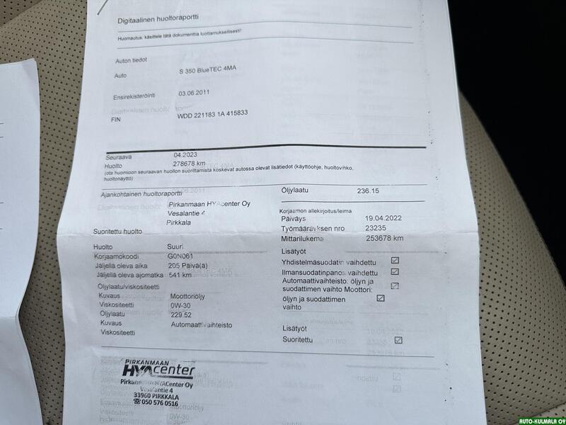 Mercedes-Benz S vaihtoauto