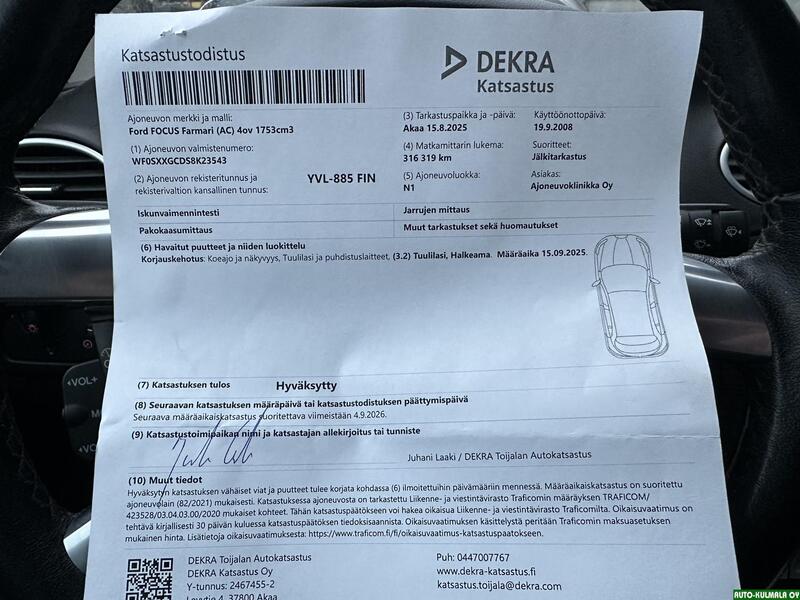 Ford Focus vaihtoauto