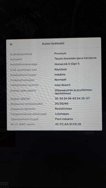 Tesla Model S vaihtoauto