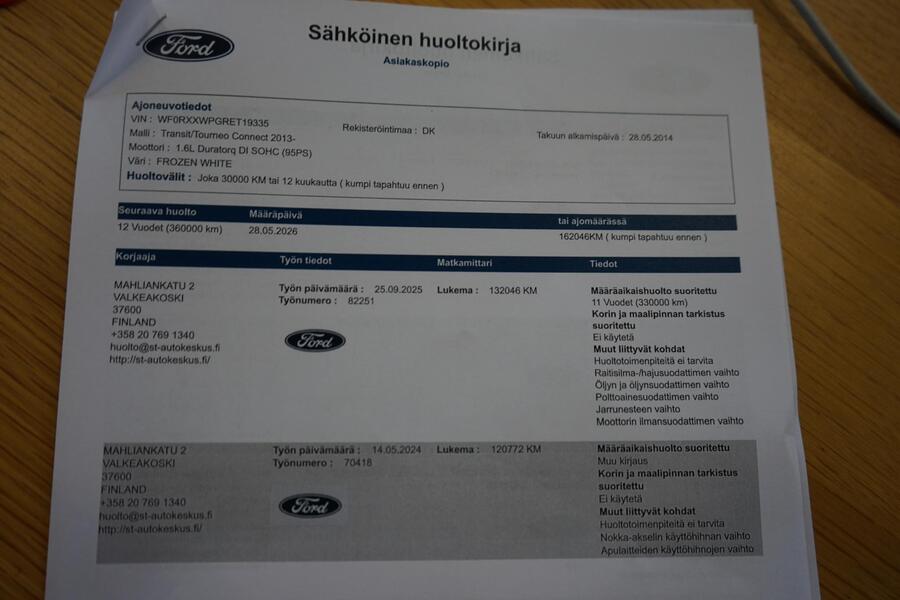 Ford Transit Connect vaihtoauto