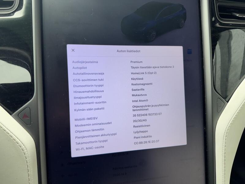 Tesla Model X vaihtoauto