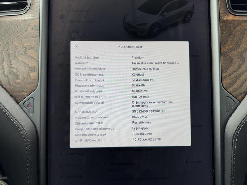 Tesla Model X vaihtoauto