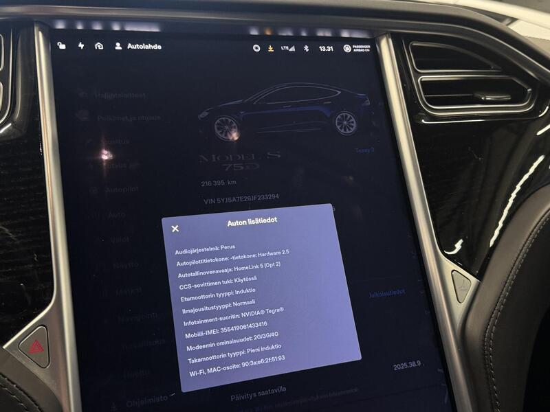 Tesla Model S vaihtoauto