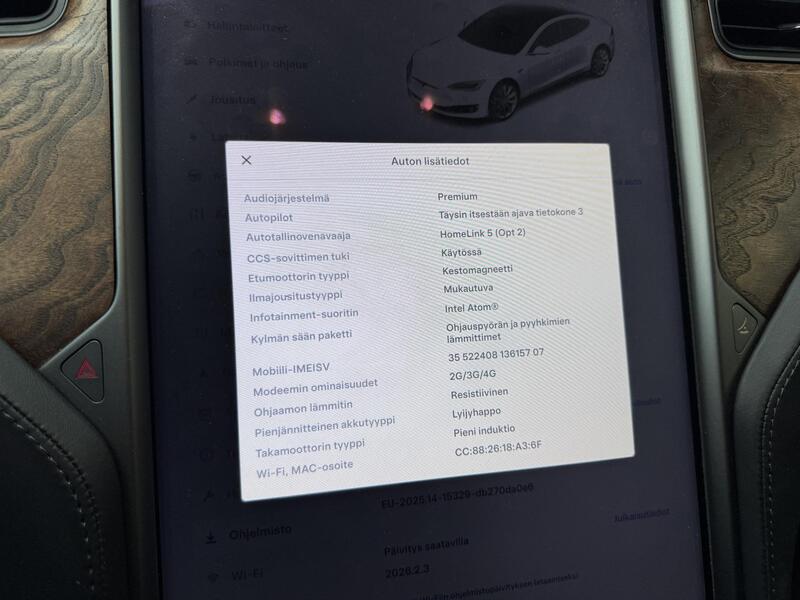 Tesla Model S vaihtoauto