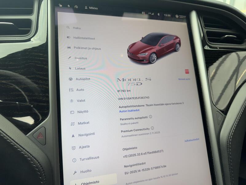 Tesla Model S vaihtoauto