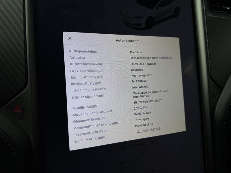 Tesla Model S vaihtoauto