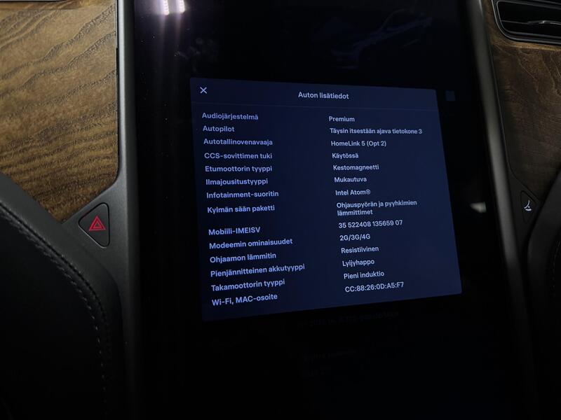 Tesla Model S vaihtoauto