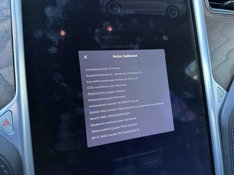 Tesla Model S vaihtoauto