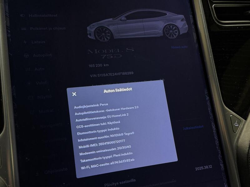 Tesla Model S vaihtoauto