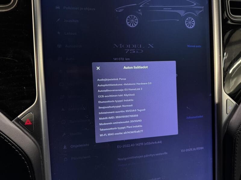 Tesla Model X vaihtoauto
