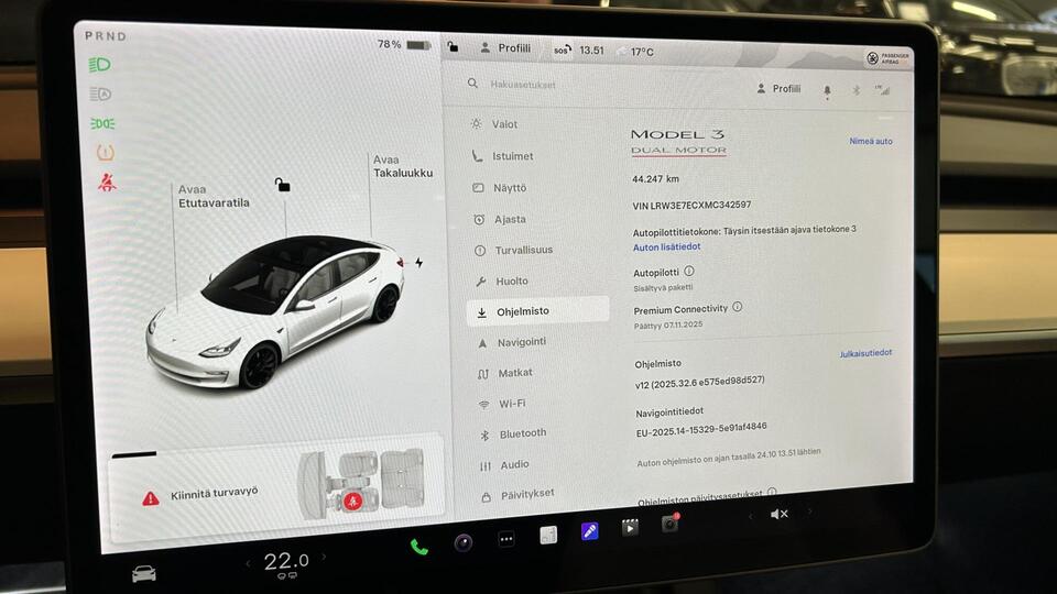 Tesla Model 3 vaihtoauto