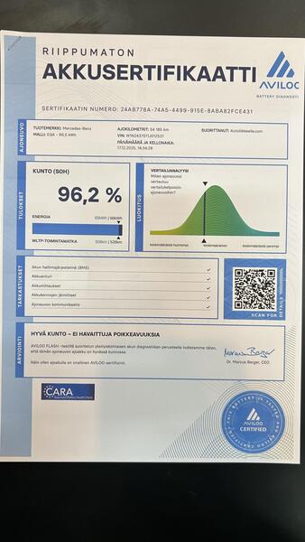 Mercedes-Benz EQA vaihtoauto