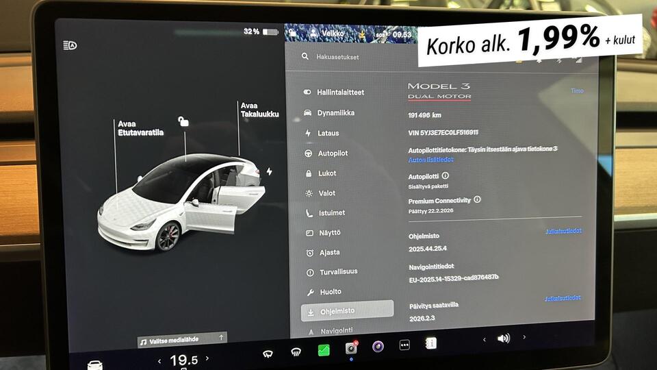Tesla Model 3 vaihtoauto