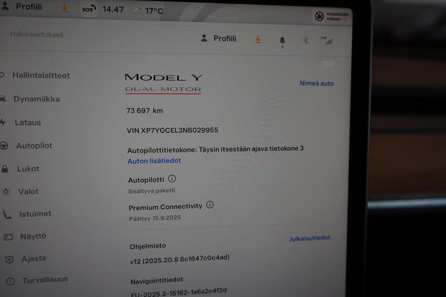 Tesla Model Y vaihtoauto