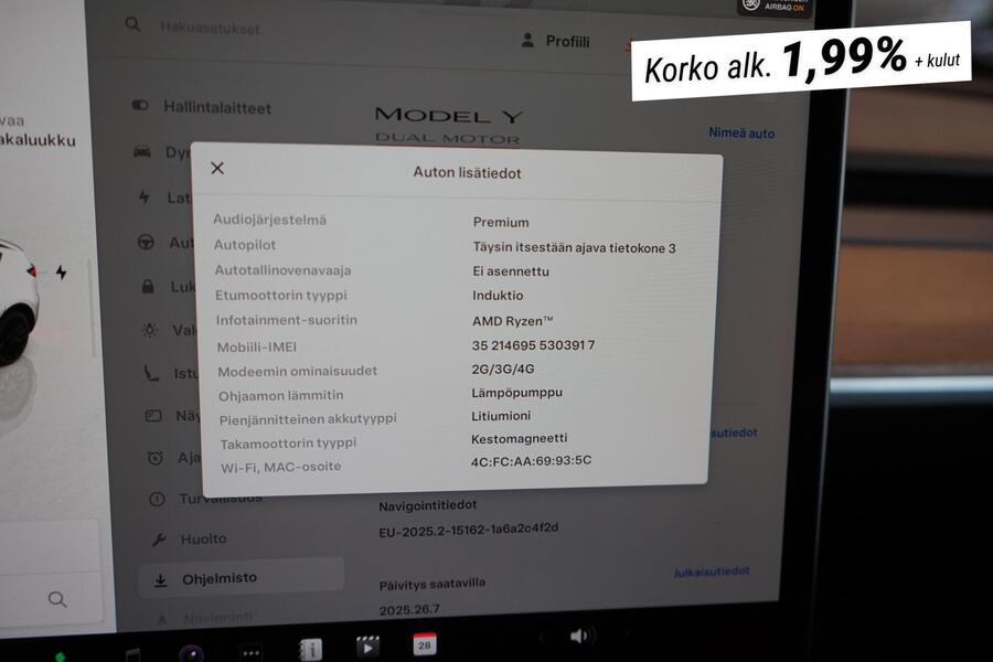 Tesla Model Y vaihtoauto