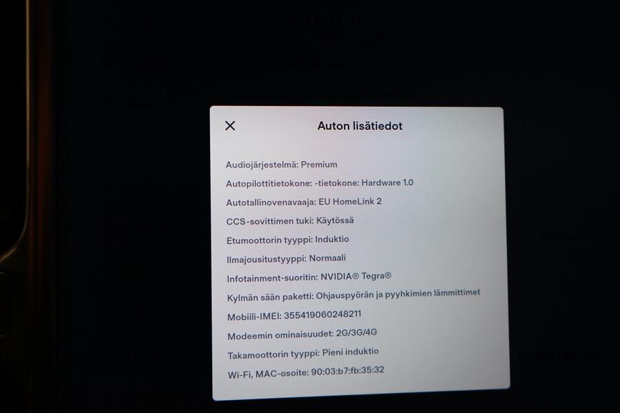 Tesla Model S vaihtoauto