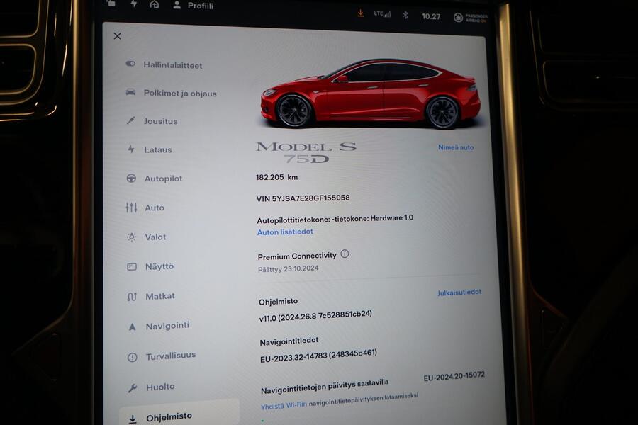 Tesla Model S vaihtoauto