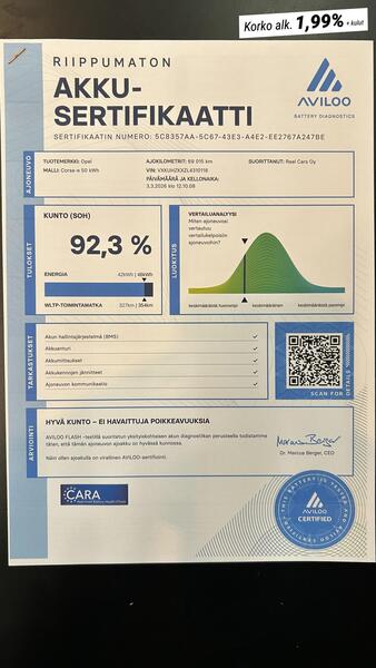 Opel Corsa-e vaihtoauto