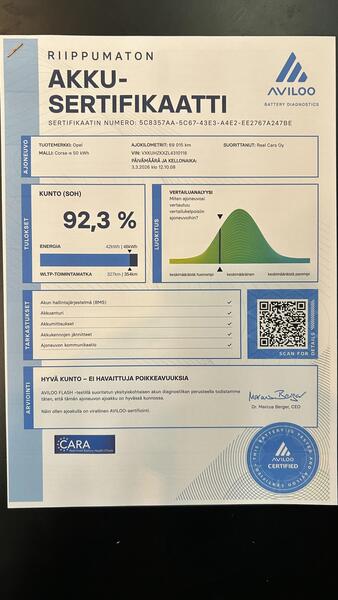 Opel Corsa-e vaihtoauto