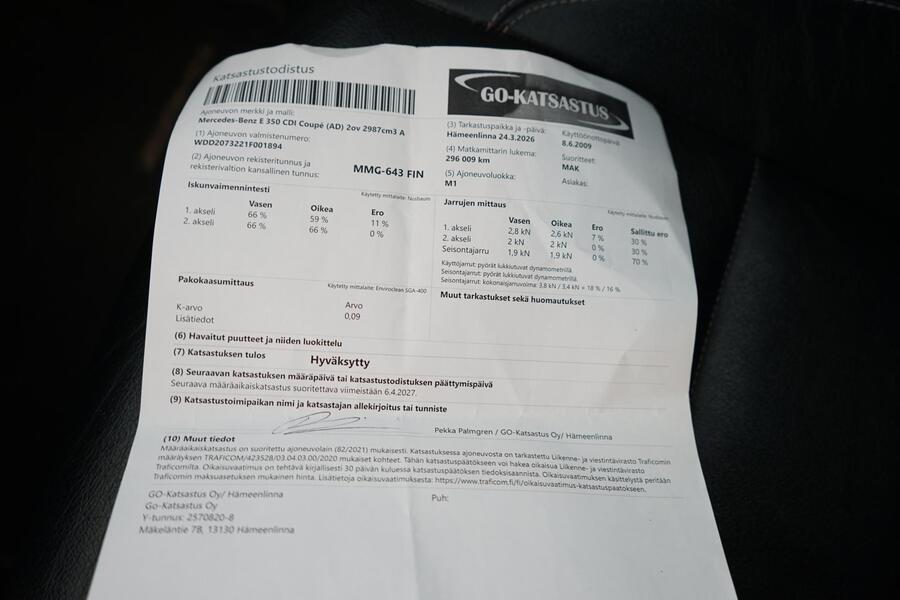 Mercedes-Benz E vaihtoauto