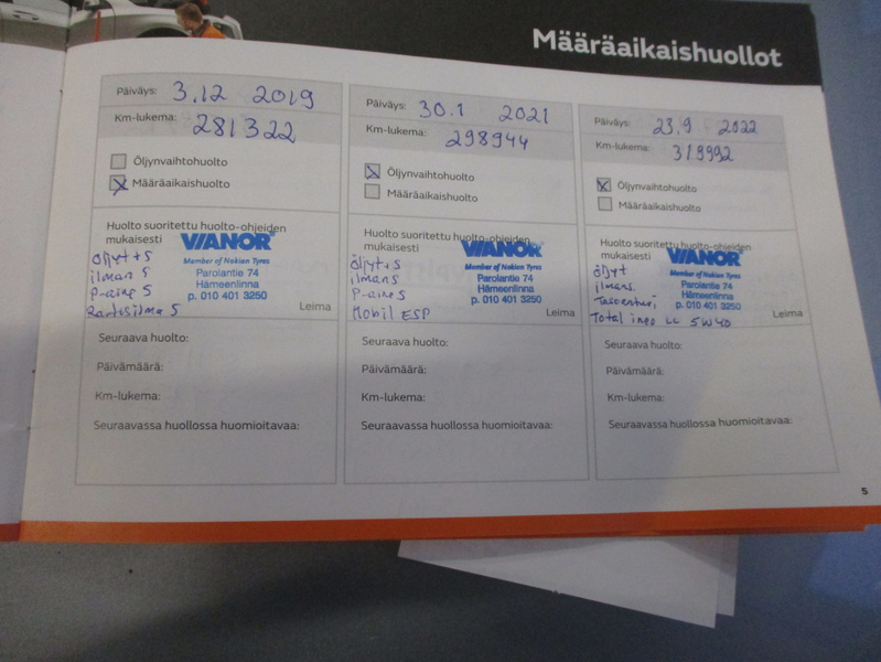 Volkswagen Passat vaihtoauto