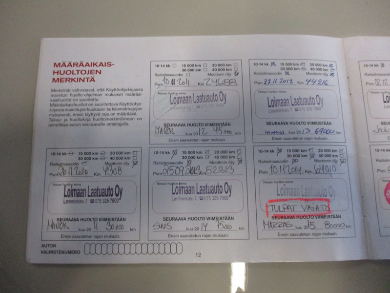 Nissan Tiida vaihtoauto