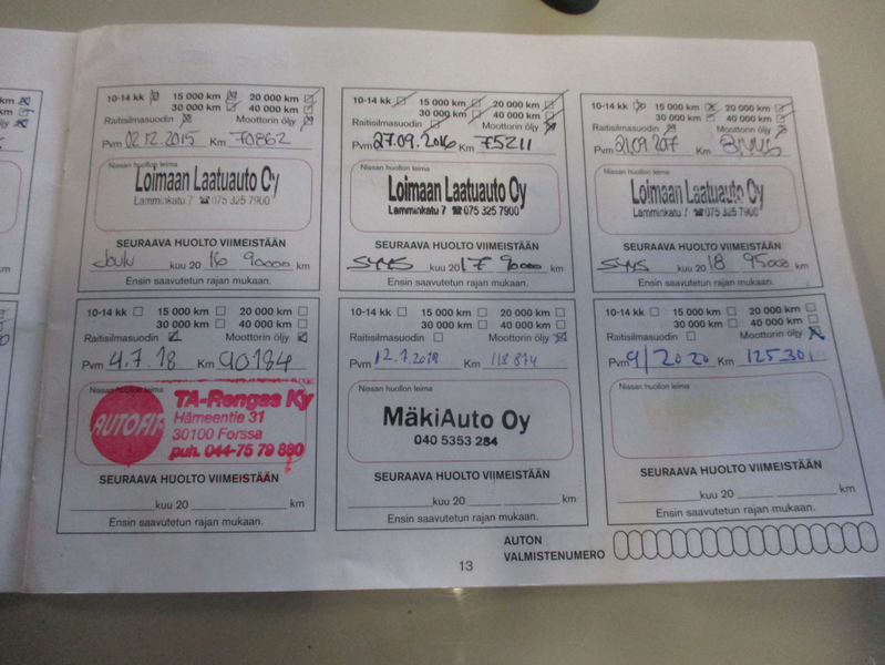 Nissan Tiida vaihtoauto