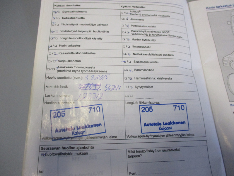 Volkswagen Crafter vaihtoauto