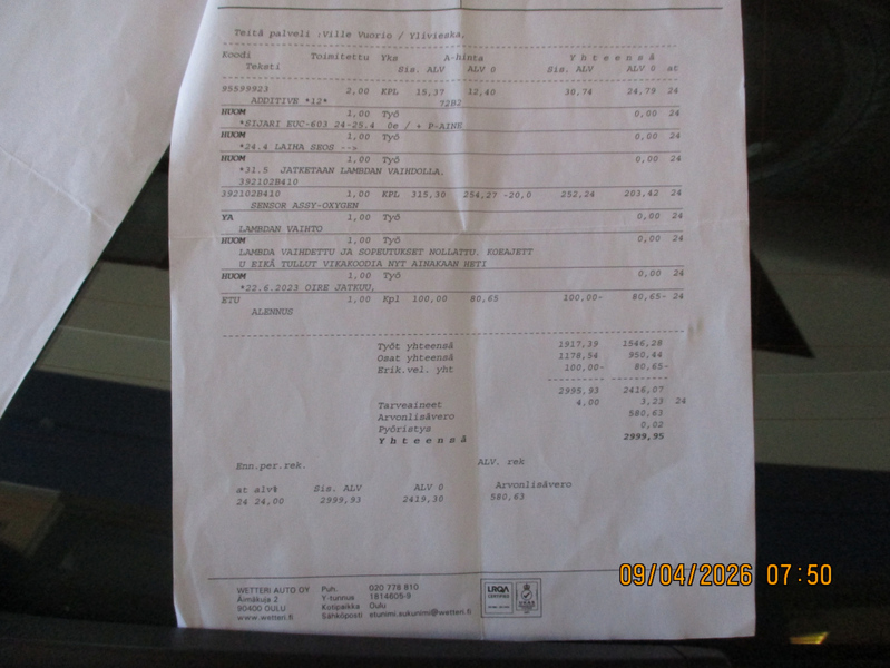 Kia Carens vaihtoauto