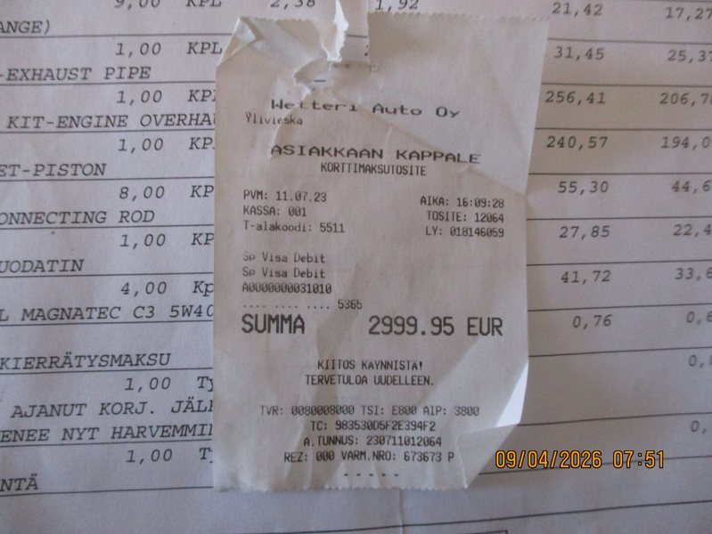 Kia Carens vaihtoauto